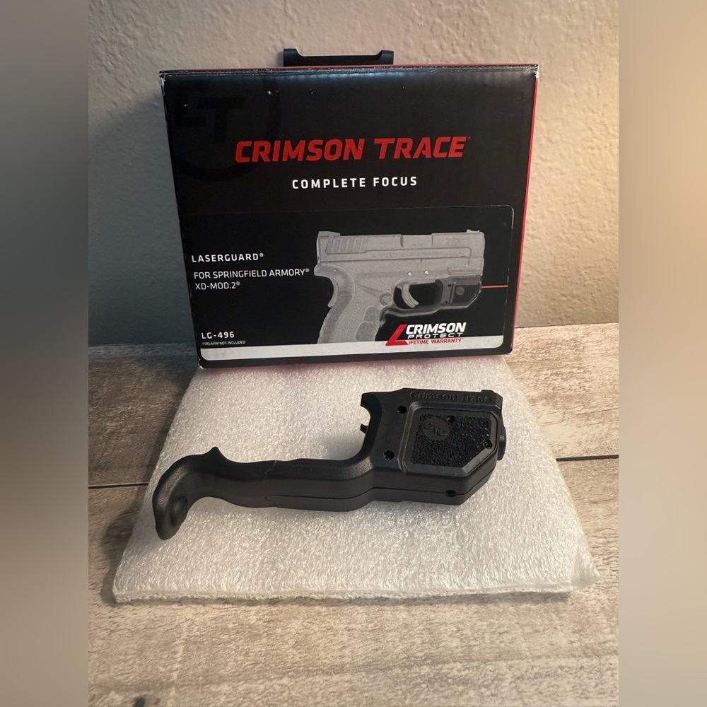 Used Crimson Trace Laserguard for Springfield Armory XD-MOD.2